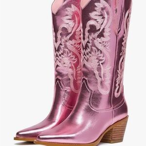 Pink Cowboy Boots